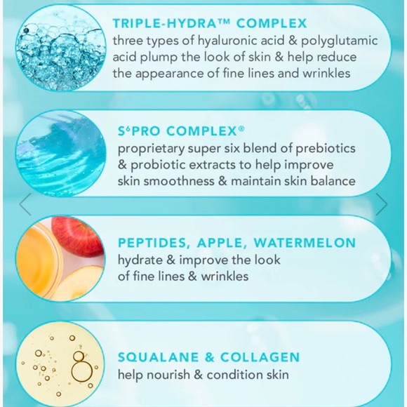 TULA SKINCARE
24-7 ultra hydration
Triple-Hydra Complex day & night serum, NEW - Picture 15 of 16